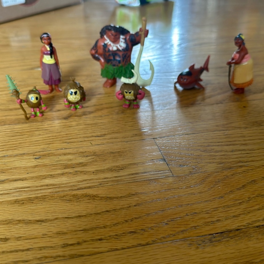 Moana Toy Figurines